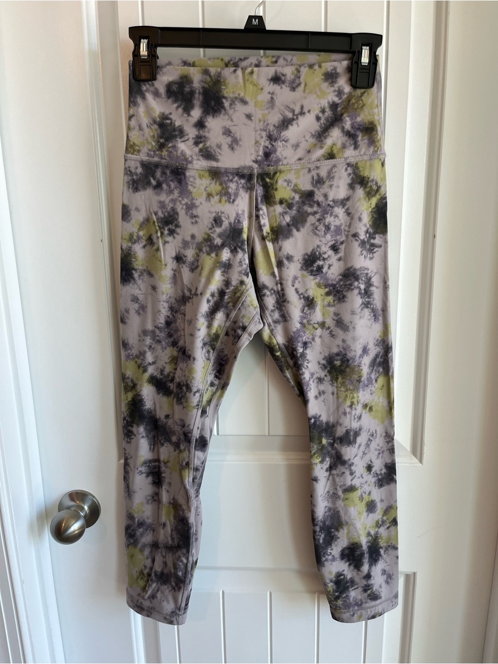 lululemon athletica Tie-Dye High-Rise Leggings in Olive & Gray